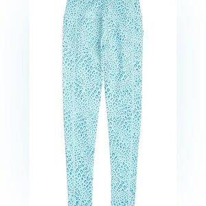 Zelle teal tint animal shadow pants XL (14/16)